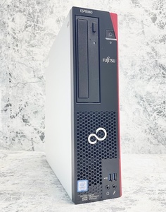 234// FUJITSU ESPRIMO D587/SX Core i5 7500 3.40GHz no. 7 поколение память 8GB Windows11 настольный PC