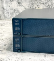 T3956 Cisco/シスコ Catalyst3560 スイッチ WS-C3560E-24PD 2台セット_画像2