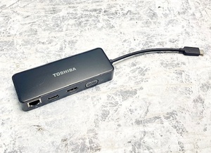 297//TOSHIBA USB-C to HDMI/VGA Travel Adapter PA5272U-1PRP port enhancing adaptor USB hub 