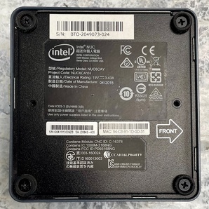 T3898 Intel NUC6CAY Celeron J3455 1.50GHz メモリー4GB 省スペース型 デスクトップPC の画像10