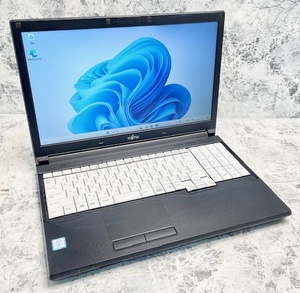 T3964 FUJITSU LIFEBOOK A576/S Core i5-6200U 2.30GHz память 4GB HDD320GB Windows11 Note PC