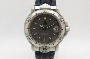 1 jpy ~[ operation goods ]TAG HEUER TAG Heuer k Professional 200M WK1212 quartz men's wristwatch 4-12-12