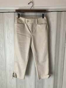 *goood day/ beige. cropped pants /W61*d