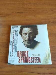  paper jacket obi attaching records out of production blues * springs s tea n Magic Bruce Springsteen Magic