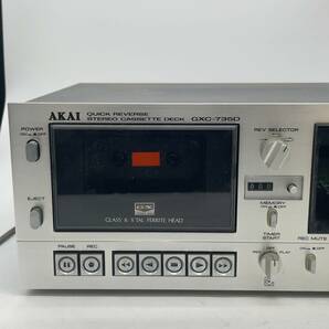 15678/AKAI QUICK REVERSE STEREO CASSETTE DECK GXC-735D アカイ の画像2