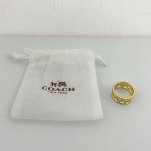 16004/ COACH コーチ ハートリング 指輪 ゴールド アクセサリー レディース