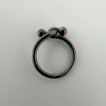 16046/ Tiffany& Co. ティファニー クロスリング 925 750指輪 シルバー アクセサリー_画像4