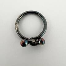 16046/ Tiffany& Co. ティファニー クロスリング 925 750指輪 シルバー アクセサリー_画像2