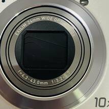 R15944/CASIO EXILIM 4.3-43mm 1:3.2-5.7 カシオ エクシリム デジタルカメラ デジカメ シルバー_画像2