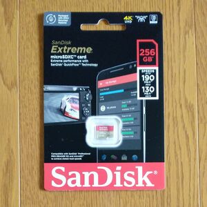 SanDisk microSDカード 256GB extreme A2