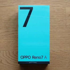 【新品】OPPO Reno7A ブラック SIMフリー オッポ 未開封品