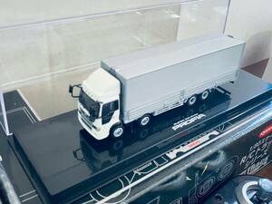  Dolphin Profia four axis low floor white * RC Kyosho 49MHz radio-controller operation verification ending present condition truck trailer 