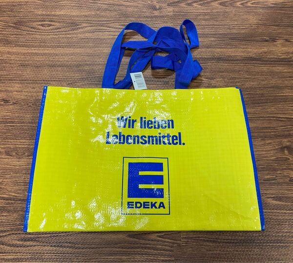 EDEKA　ドイツ　スーパーマーケット　エコバッグ　大容量　未使用