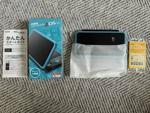 [ operation verification settled ]New Nintendo 2DSLL black × turquoise 