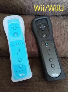 Nintendo　Wii/WiiU用リモコンセット（ブルー/ブラック）