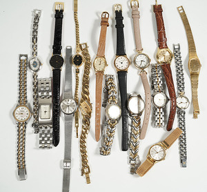 SEIKO longines Tisot waltham TAG Heuer знаменитый бренд дамский кварц часы 17шт.