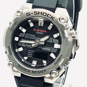 3431♭CASIO カシオ 腕時計 G-SHOCK GST-B600-1AJF G-Steel Bluetooth搭載 ソーラー 20気圧防水 メンズ ブラック【0430】