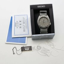 3459▲ SEIKO 腕時計 5 SPORTS SBSA129 SKX series 10気圧防水 機械式 自動巻 手巻付 カレンダー シースルー スクリューバック【0430】_画像7