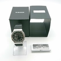 3467# カシオ/CASIO 腕時計 ジーショック G-SHOCK GM-2100-1AJF クォーツ デイデイト 20気圧防水 メンズ ブラック 【0430】_画像6