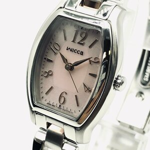 3503♭CITIZEN Citizen наручные часы KH8-730-93 wicca Wicca солнечный Tec стандартный tonneau простой регулировка женский [0425]