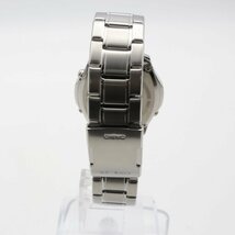 3516▲ CASIO 腕時計 LCW-M100DE-7AJF 5気圧防水 電波 ソーラー ワールドタイム 二都市表示 簡易バンド調整 メンズ シルバー【0507】_画像5