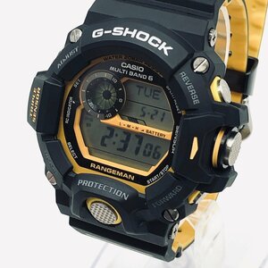 3584〇/CASIO 腕時計 G-SHOCK RANGEMAN 電波ソーラー GW-9400YJ-1JF 耐衝撃構造 トリプルセンサー メンズ ブラック/イエロー【0507】