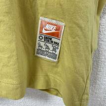 ★激レア★ナイキ　NIKE 半袖Tシャツ　花　古着　XLサイズ　イエロー_画像8