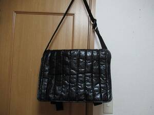 *949 caress & remedy new goods light weight wrinkle processing leather. messenger bag regular price 4.9 ten thousand 