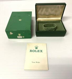 ★☆レア 純正 ROLEX ロレックス アンティーク 時計ケース 外箱シール有 6694 1972年冊子付き 箱 BOX 腕時計ケース 6☆★