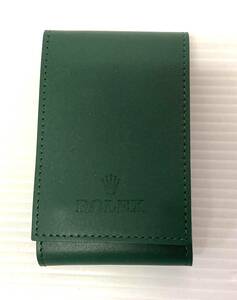 **⑧ beautiful goods original ROLEX Rolex for watch mobile case box attaching watch case green clock inserting travel case preservation case storage case **