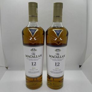 MACALLAN マッカラン ダブルカスク 12年 40% 700ml 2本セット