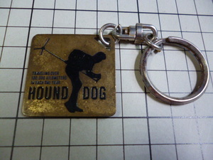 1986 HOUND DOG キーホルダー 当時物 です ハウンドドッグ 