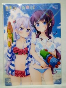 「NEW GAME！」下敷き ホログラム仕様 B5 まんがタイムきらら キャラット 2015年10月号 付録 非売品 未使用 未開封 「MT」