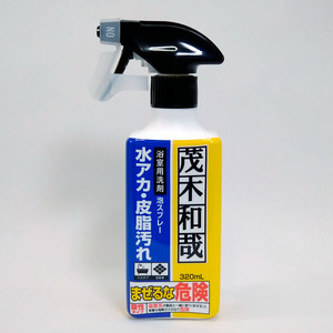 茂木和哉◆お風呂のなまはげ 320mL◆水アカ・皮脂汚れ/浴室用洗剤/泡スプレー/バスタブ/浴室床/酸性タイプ/レック株式会社/LEC