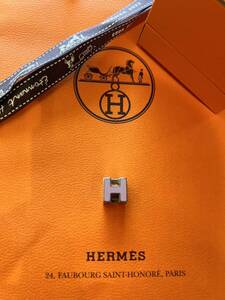 エルメス HERMES H キューブ　カージュドアッシュ　ネックレス　ペンダントトップ