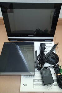  free shipping * used * Panasonic hard disk attaching waterproof TV junk treatment UN-JL10T1-K( black )