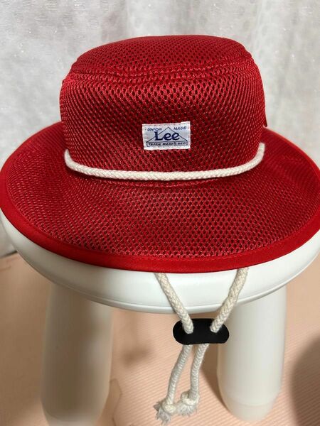 【美品】メッシュ キッズハット ベビーハット テンガロン 帽子 LEE Lee リー 50cm