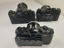 【リサイクル】 Canon F-1 AE-1 A-1 フィルムカメラまとめてジャンク品 レンズ付き 1円スタート売り切り昭和レトロ 一眼レフ キャノン_画像4