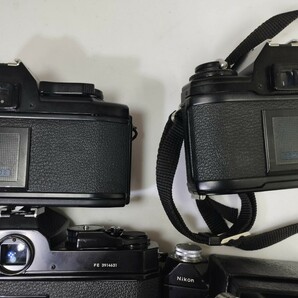 【整理業者リサイクル】 Nikon EM FE MB-1 MD-2 腕時計機械式 フィルムカメラ等まとめてジャンク品 1円スタート売り切り昭和レトロ カメラの画像5