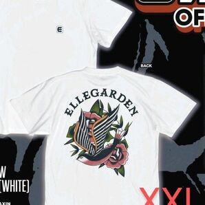 ELLEGARDEN　 swallow Tシャツ 白 XXL　新品未開封　エルレガーデン　 Tシャツ ホワイト