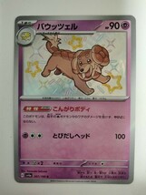 ポケモンカード バウッツェル SV4a 267/190 S 色違い_画像1