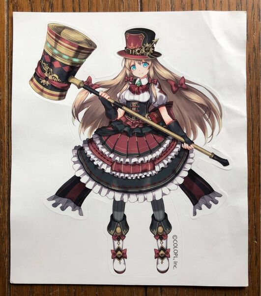 白猫プロジェクト ユッカ ステッカー★シール