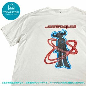 JAMIROQUAI Tシャツ　Insonnia 　COSMIC GIRL 古着　ジャミロクワイ　 プリント　実寸XLサイズ