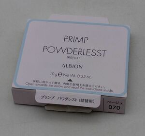 m* new goods Albion pudding p powder rest 070 fan te packing change for *2