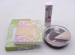 E* Coffret d'Or 3 point set Smile up cheeks sSte Dolce Shadow etc. *