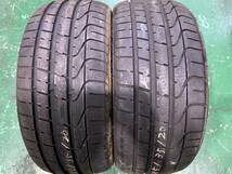 2本! ピレリ Pゼロ 245/35ZR20 245/35R20 中古タイヤ タイヤ交換_画像1