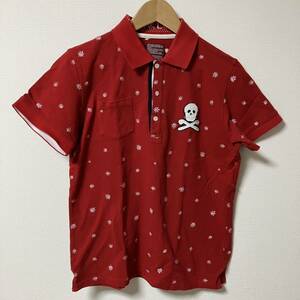 MARK&LONA マーク＆ロナ Polo shirts 鹿子 カノコ ポロシャツ メンズ Lサイズ