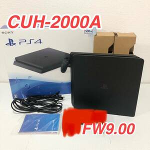 【FW9.00以下】 FW9.00 SONY PS4 PlayStation4 CUH-2000A ジェットブラック 初期化済み 