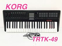 KORG MIDIキーボード TRTK-49 49鍵盤 TRITON音源内蔵 音出し確認済み_画像1