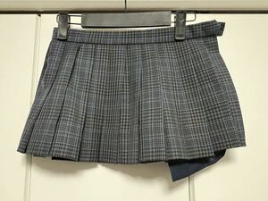 マイクロミニスカート　制服　本物　スカート